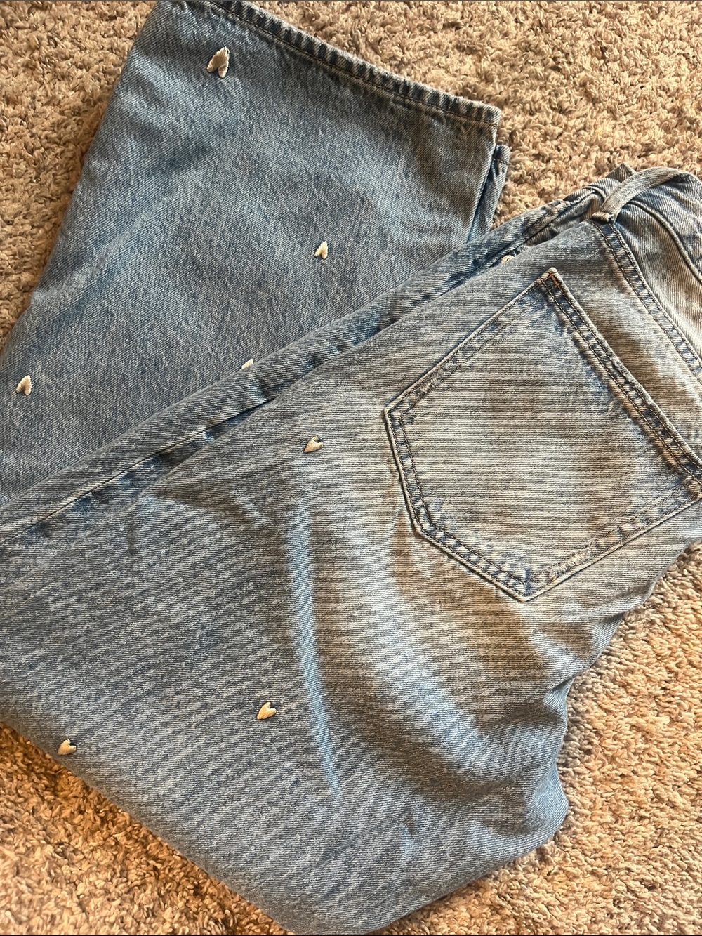 PISTOLA Lexi Bowed Straight Jean in Vintage Confetti | Size 29 - Picture 15 of 16